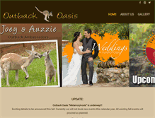 Tablet Screenshot of outbackoasis.com